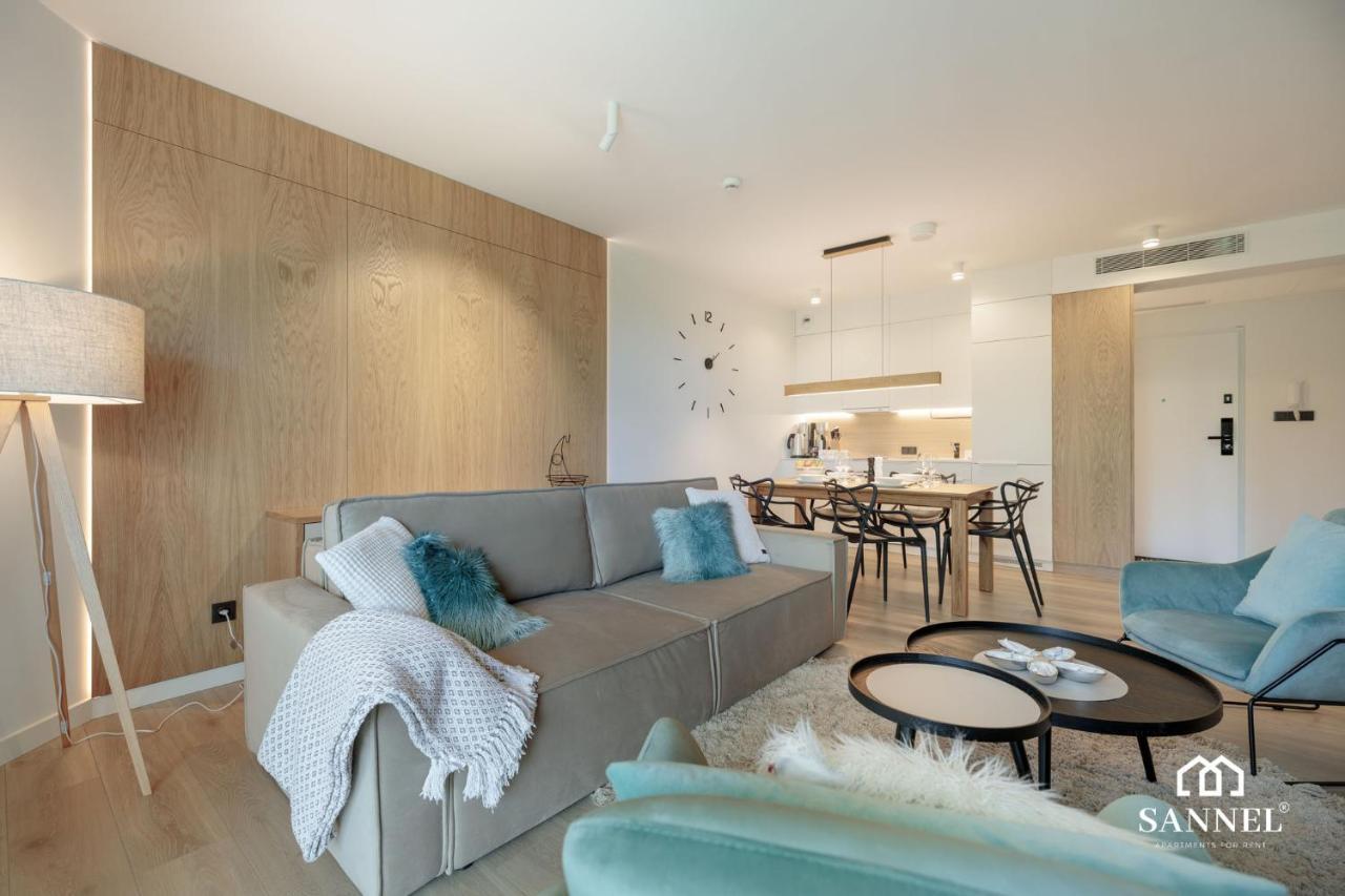Apartament Baltic Blues Z Dostepem Do Basenow,Strefy Saun,Jacuzzi - Pinea Apartments Pobierowo - Sannel Apartments For Rent 外观 照片