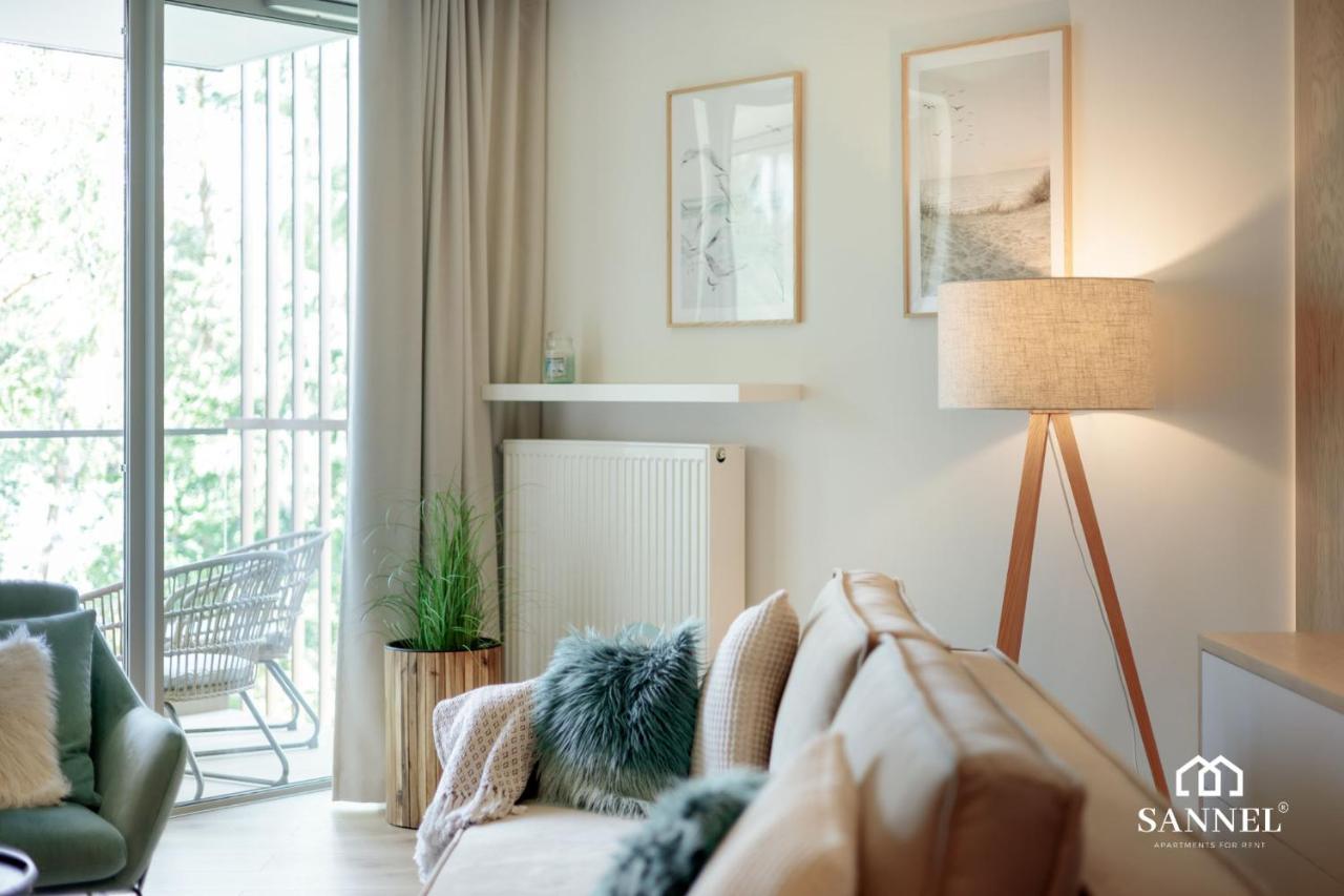 Apartament Baltic Blues Z Dostepem Do Basenow,Strefy Saun,Jacuzzi - Pinea Apartments Pobierowo - Sannel Apartments For Rent 外观 照片