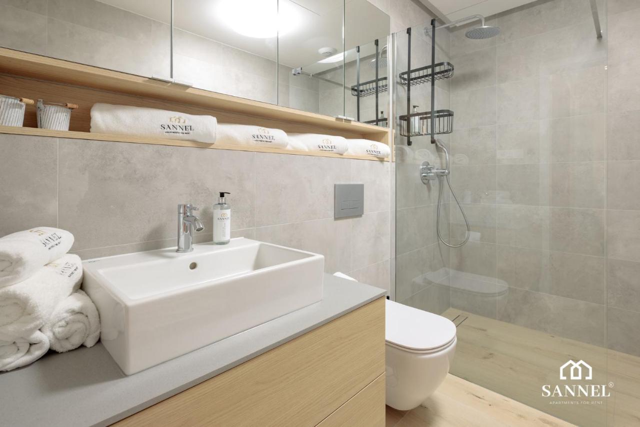 Apartament Baltic Blues Z Dostepem Do Basenow,Strefy Saun,Jacuzzi - Pinea Apartments Pobierowo - Sannel Apartments For Rent 外观 照片