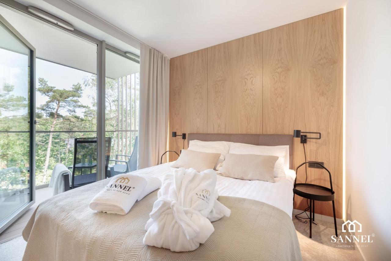 Apartament Baltic Blues Z Dostepem Do Basenow,Strefy Saun,Jacuzzi - Pinea Apartments Pobierowo - Sannel Apartments For Rent 外观 照片
